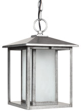 Generation Lighting Lighting 1-Light Outdoor Pendant, Weathered Pewter
