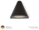 WAC Lighting LED 12V Triangle Deck And Patio Light, Bronzed Brass