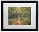 Cora Niele ''Autumn Walk'' Matted Framed Art