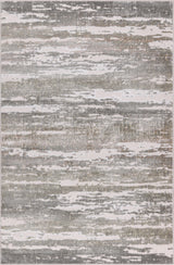 High-Low Ellis Gray/Brown Rug, Gray, 6'5"x9'5"