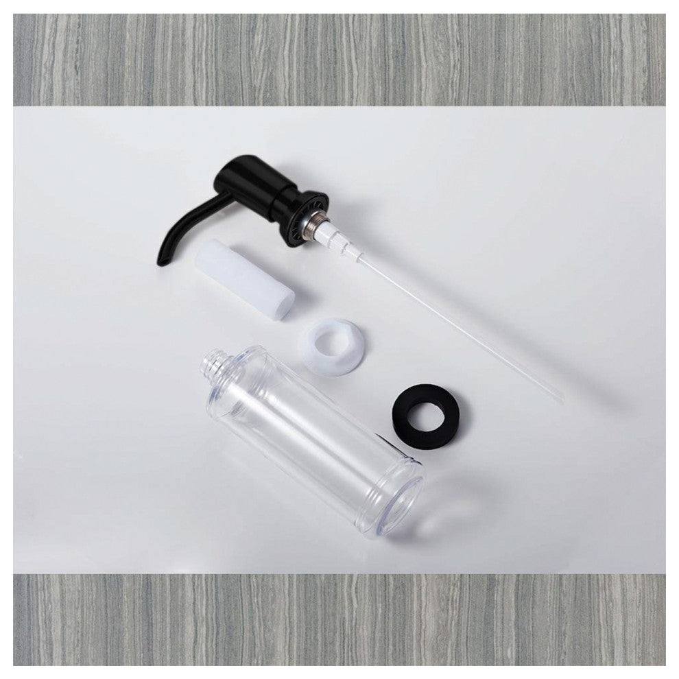 Soap Dispenser for Kitchen Sink Matte Black