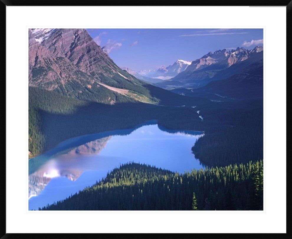 Mount Patterson At Peyto Lake, Banff National Park, Alberta, Canada, 38"x30"