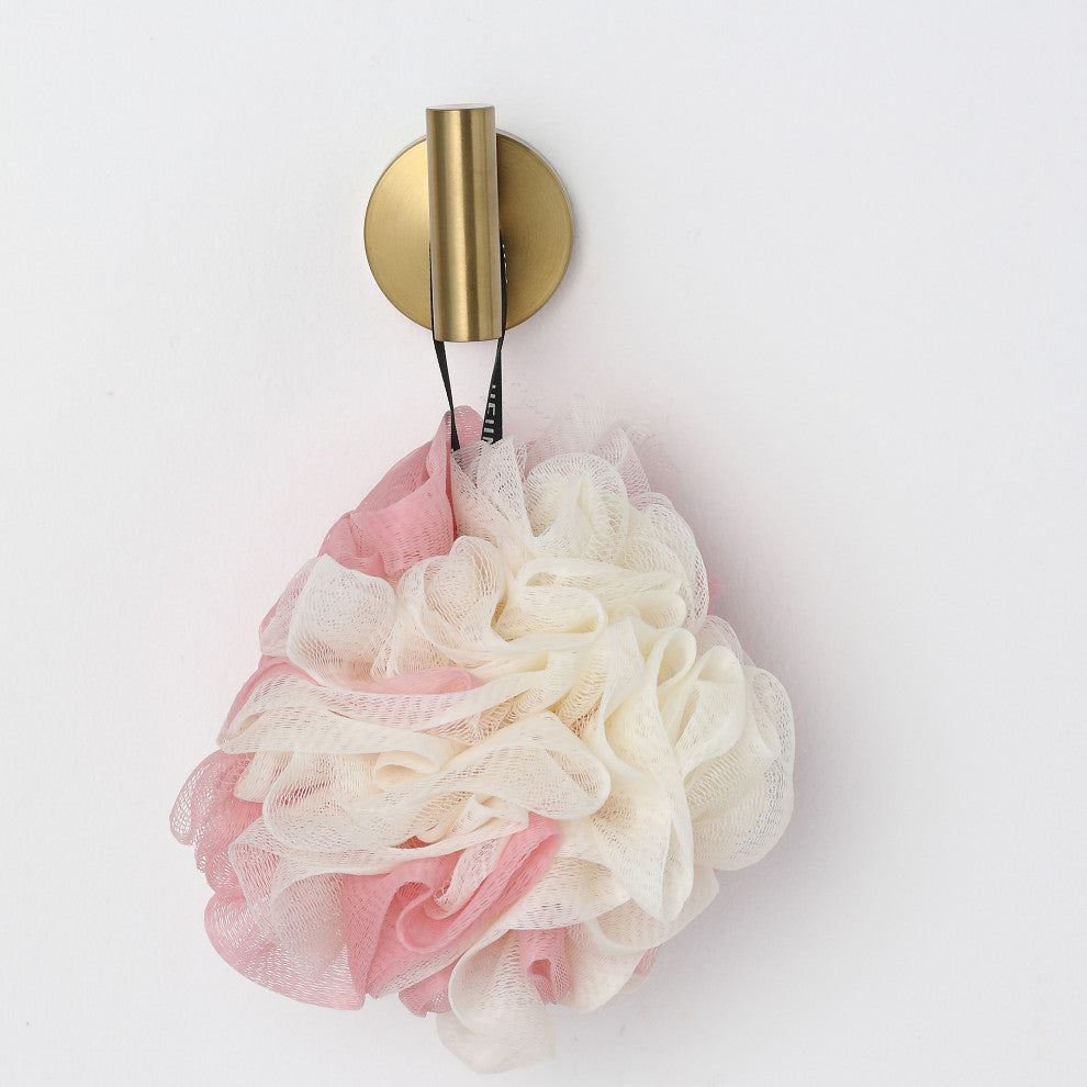 Elizabeth J-Hook Robe Hook in Brass Gold