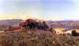Charles Marion Russell When the Land Belonged to God Gallery Wrapped Canvas