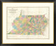 "Map of Virginia, Maryland and Delaware, 1839"  by David H. Burr, 46x37"
