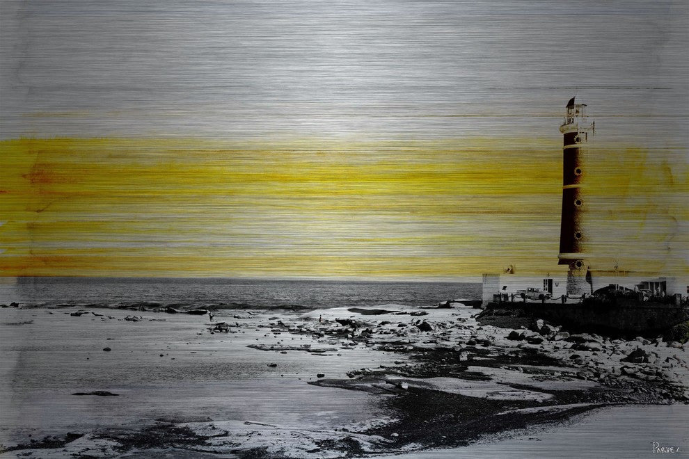 "Farolo" Print on Brushed Aluminum, 60"x40"
