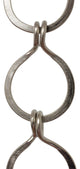 RCH Hardware Brass Round Chandelier Chain, Various Finishes, Polished Nickel, U4