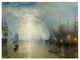 "Keelmen Heaving in Coals by Moonlight, 1835" Paper Art, 34"x26"