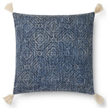 Loloi P0621 Blue 13" x 21" Cover w/Poly Pillow