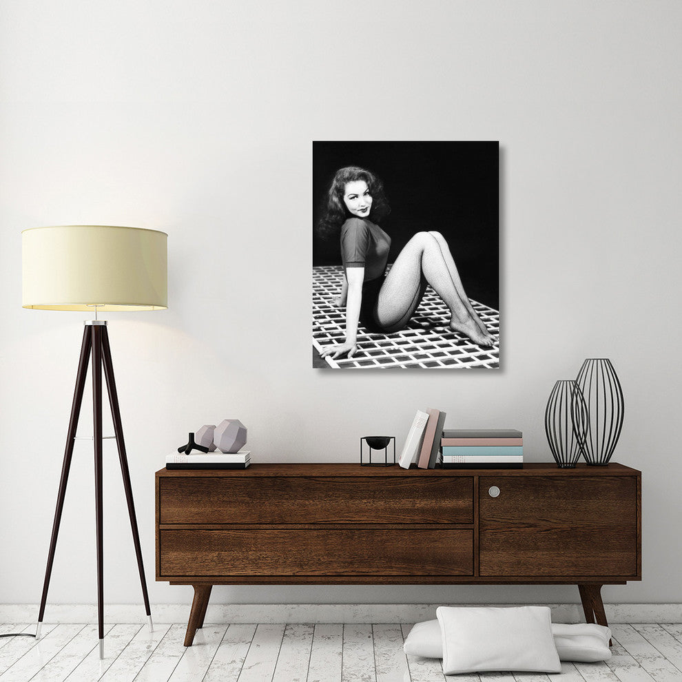 "Julie Newmar" Stretched Canvas Giclee by Hollywood Photo Archive, 33x40"