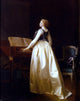 Henri-Nicolas Van Gorp Lady Playing The Virginals Wall Decal