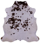 Organic Natural Hair-On Cowhide Area Rug 6' 5" X 6' 0" C1538