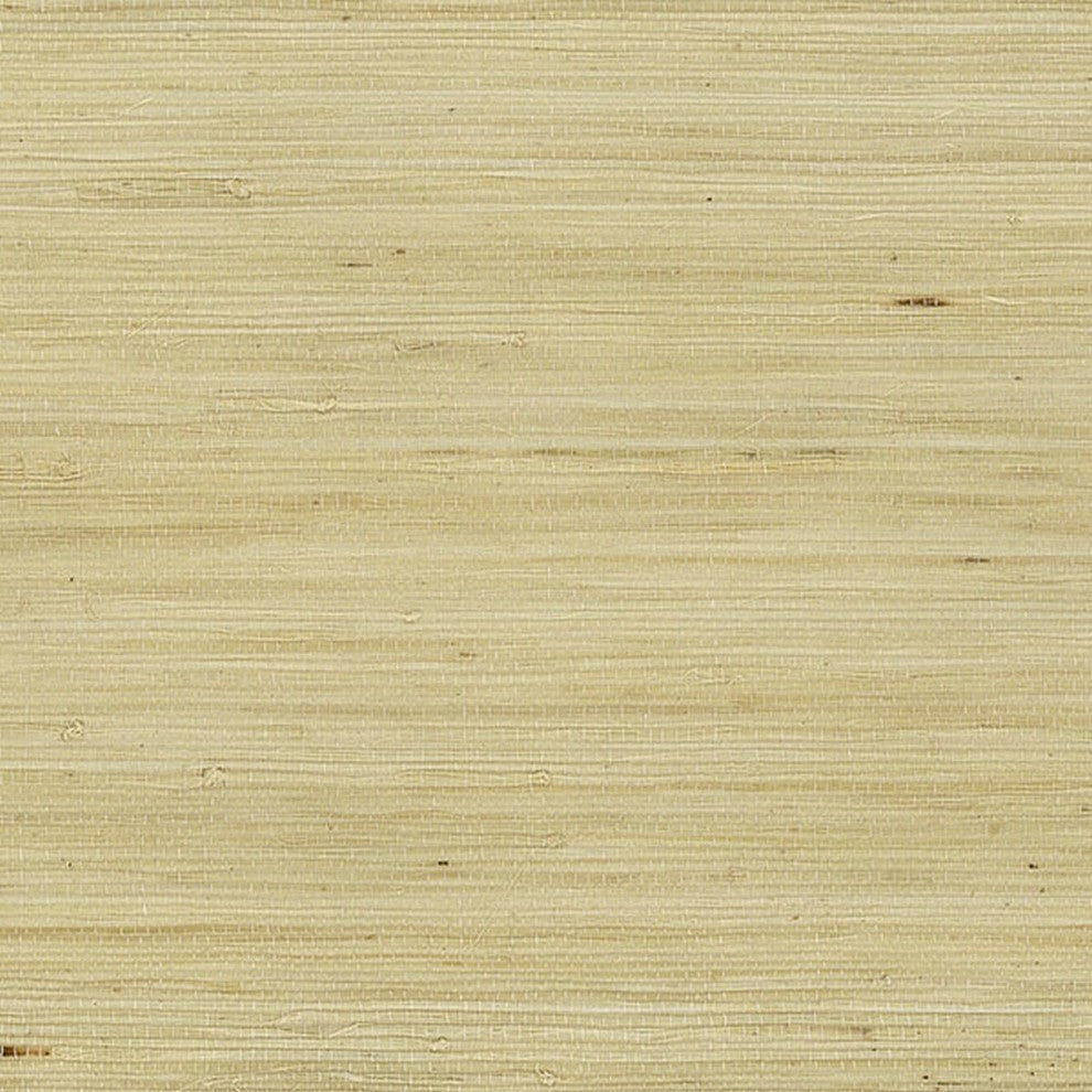 Decorator, Grasscloth Texture Wallpaper Cream Roll