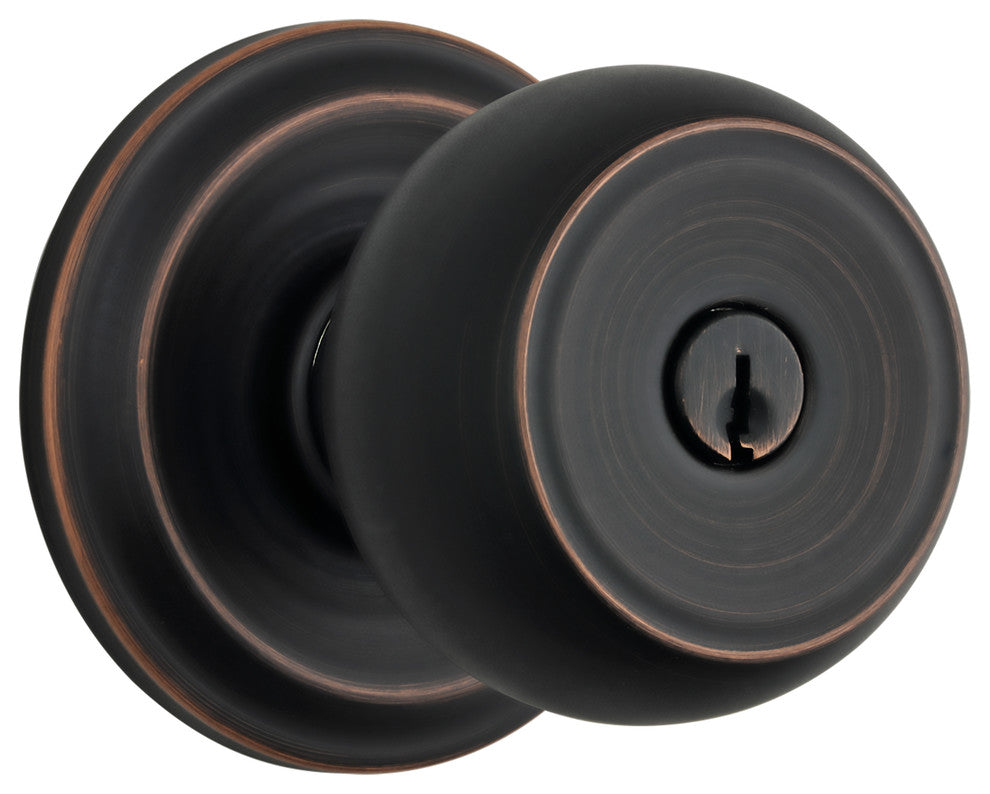 Brinks Push Pull Rotate Stafford Entry Knob, Tuscan Bronze