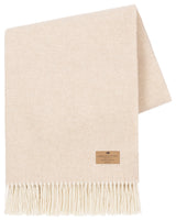 Juno Cashmere Throw, Sand