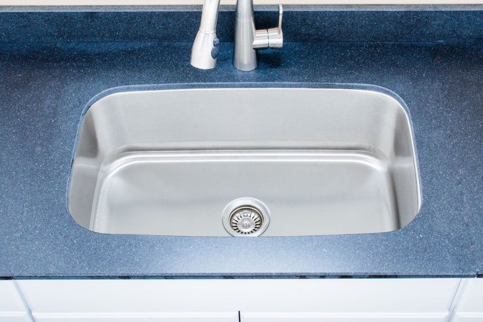 Wells Sinkware 31-inch Single Bowl Sink Pack, 10 Inches Deep, Sink Only