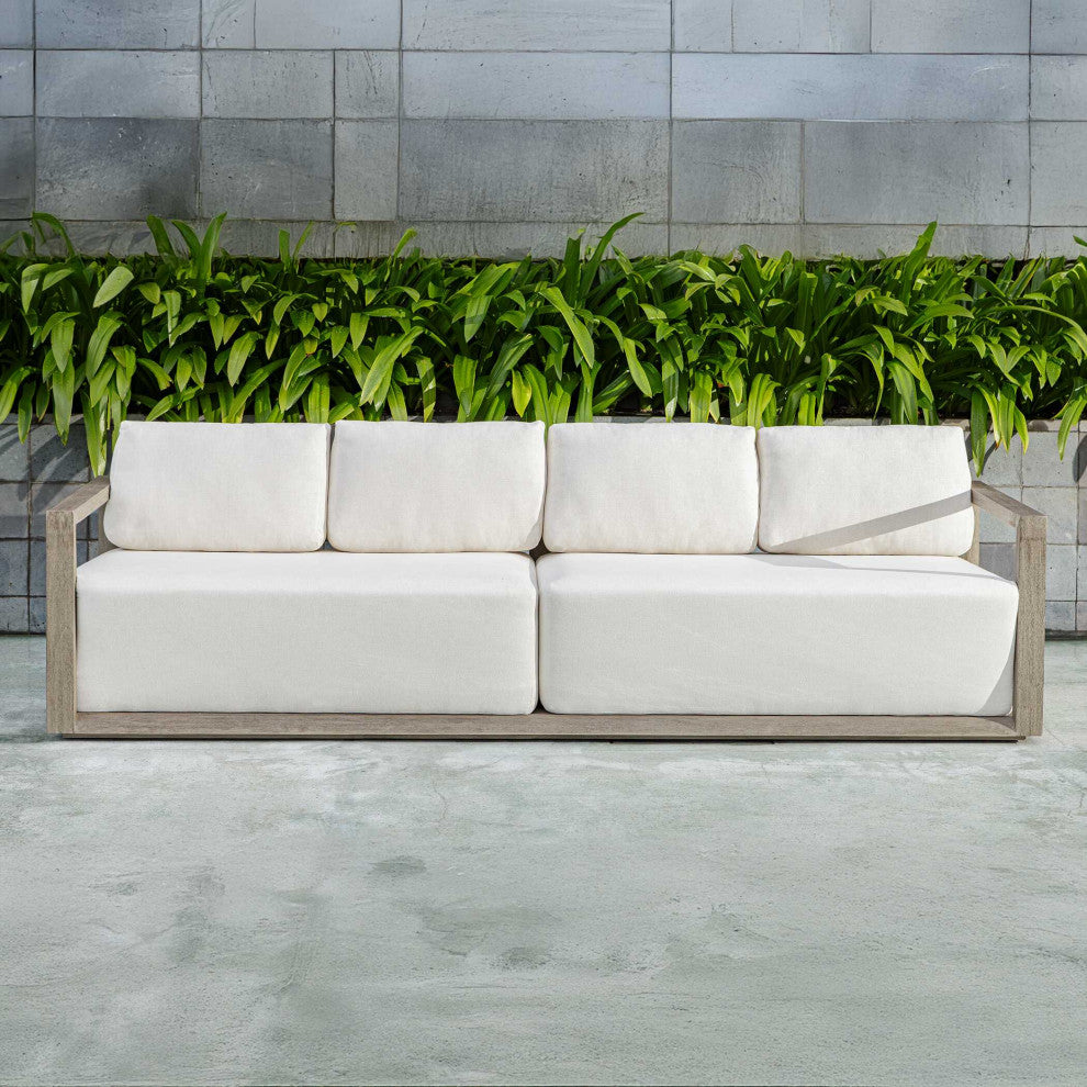 Uttermost Remsen Outdoor Gray Sofa