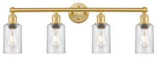 Innovations Clymer 4 30.875" Bath Vanity-Light Satin Gold