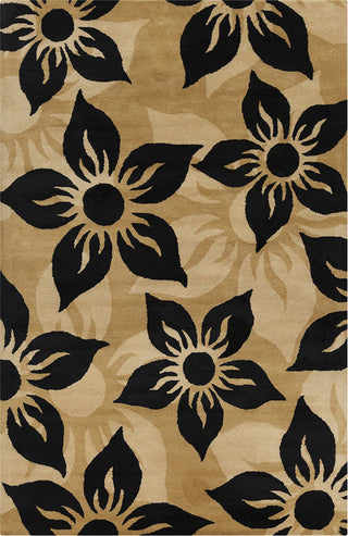 Allie Floral Contemporary Area Rug