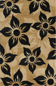Allie Floral Contemporary Area Rug