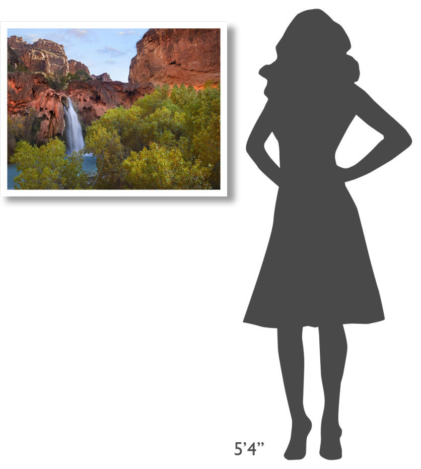 "Havasu Falls, Grand Canyon, Arizona" Paper Print by Tim Fitzharris, 34"x26"