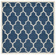 Safavieh Cambridge CAM134G 10' Square Navy Rug
