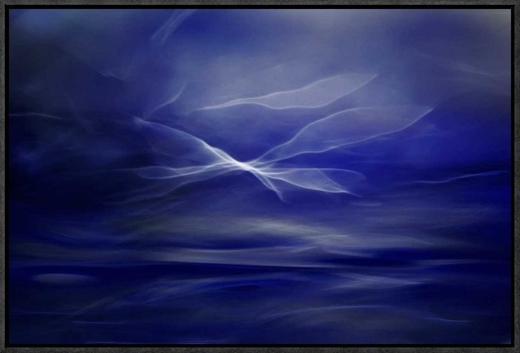 "Flight Of The Fairies" Framed Canvas Giclee by Willy Marthinussen, 23x16"