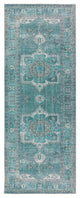 Kate Lester + Jaipur Living Tamara Medallion Teal/ Green Area Rug 2'X3'
