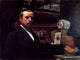 Cecilio Pla y Gallardo Autorretrato, Gallery Wrapped Canvas Print, 21"x28"