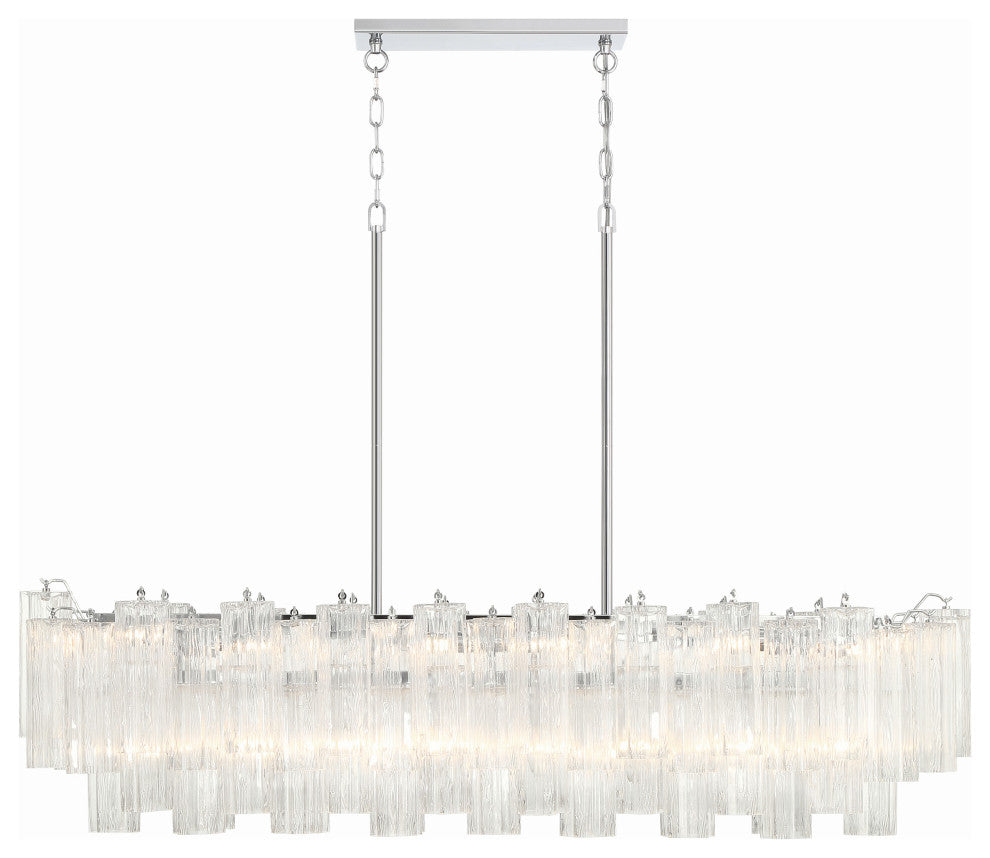 Crystorama Addis 14 Light Polished Chrome Chandelier