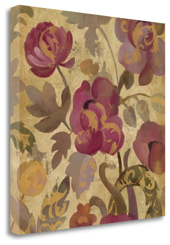 "Shimmering Garden II" By Silvia Vassileva, Giclee Print on Gallery Wrap Canvas