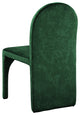 Summer Velvet Upholstered Dining Arm Chair (Set of 2), Green, Side Chair