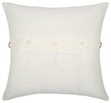 Surya Lsp-003 Cream Pillow Shell With Down Insert 20"H X 20"W