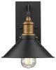 Black Farmhouse Wall Sconce Vintage Industrial Wall Light Fixture