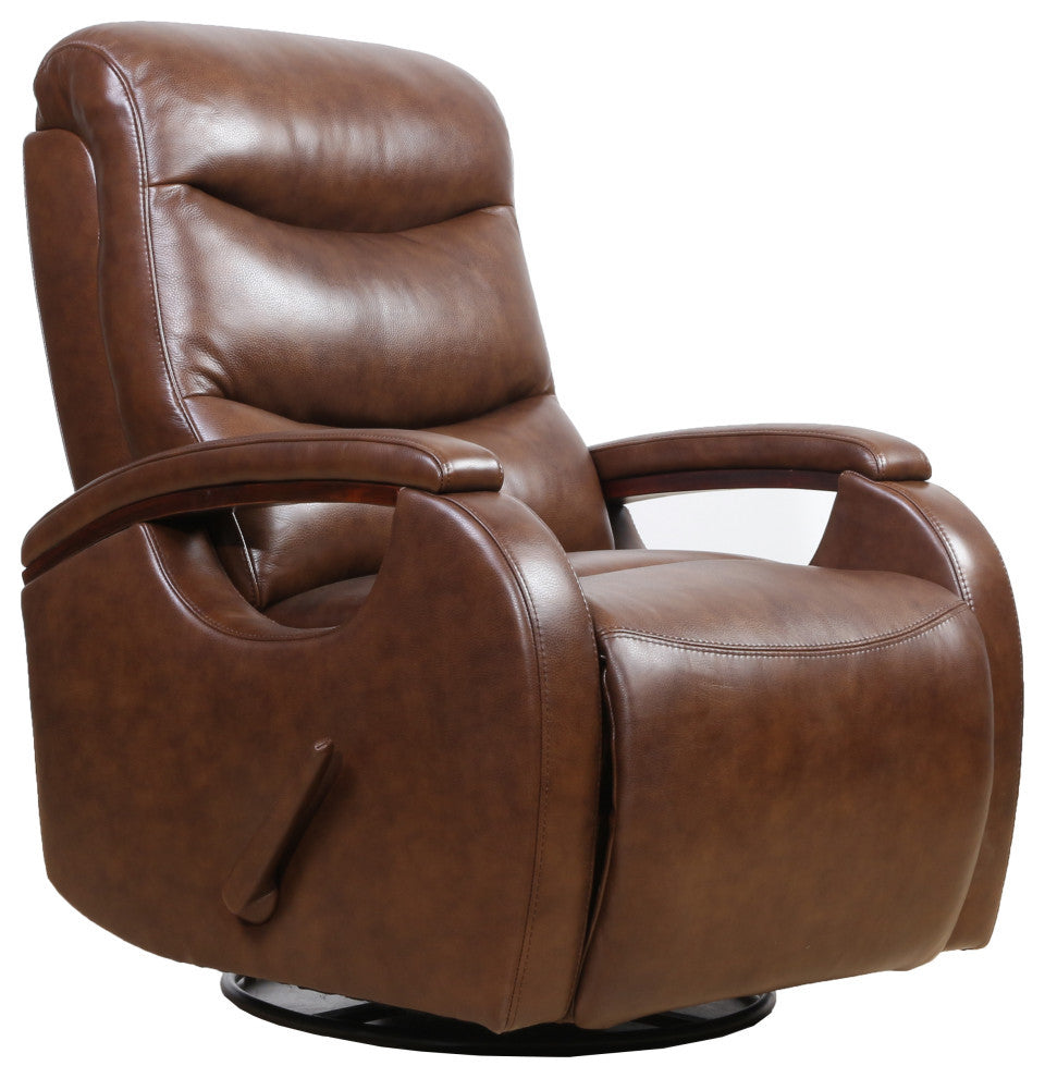 Jonas Swivel Glider Recliner, Wenlock Double Chocolate