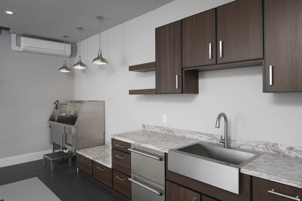 1-Light LED Pendant With LED Module, Brushed Nickel