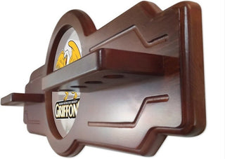 Missouri Western State Cue Rack, Chardonnay Finish