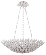 Crystorama Lighting Group 517 Broche 25"W 6 Light Chandelier - Matte White