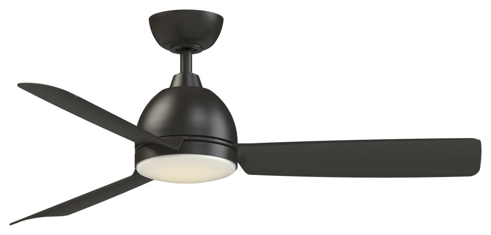 Starboard L 52" Marine Grade Fan With LED Light Kit Black/Bronze Blades