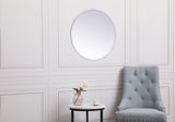 Contemporary Clear Vanity Mirror