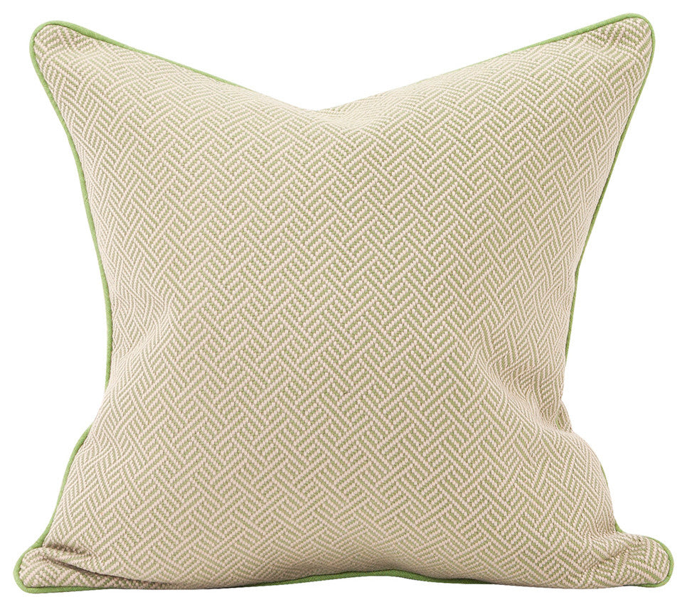 Howard Elliott Madcap Cottage Beach Club Palm 20" x 20" Pillow, Down Insert