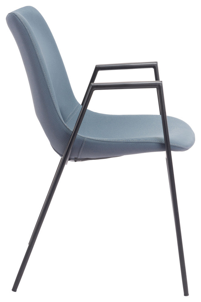 Desi Dining Chair, Set of 2 Blue