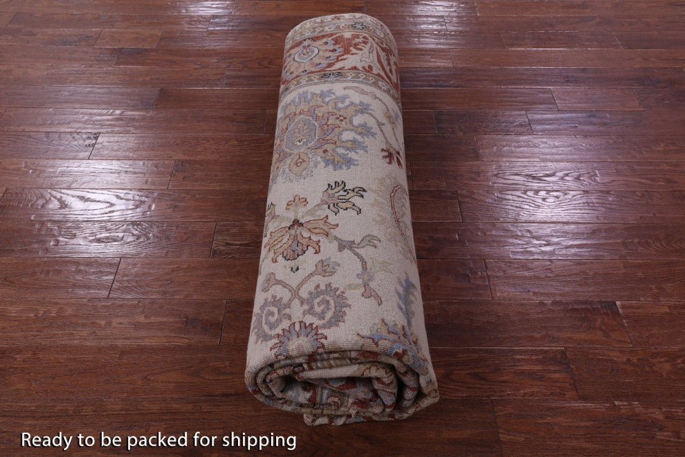 8' 1" X 10' 1" Persian Tabriz Handmade Wool Rug - Q16035