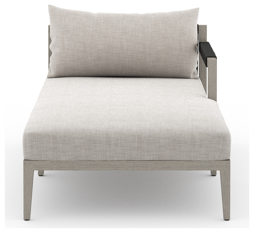 Sherwood Outdoor Raf Chaise Pc-Grey/Stn