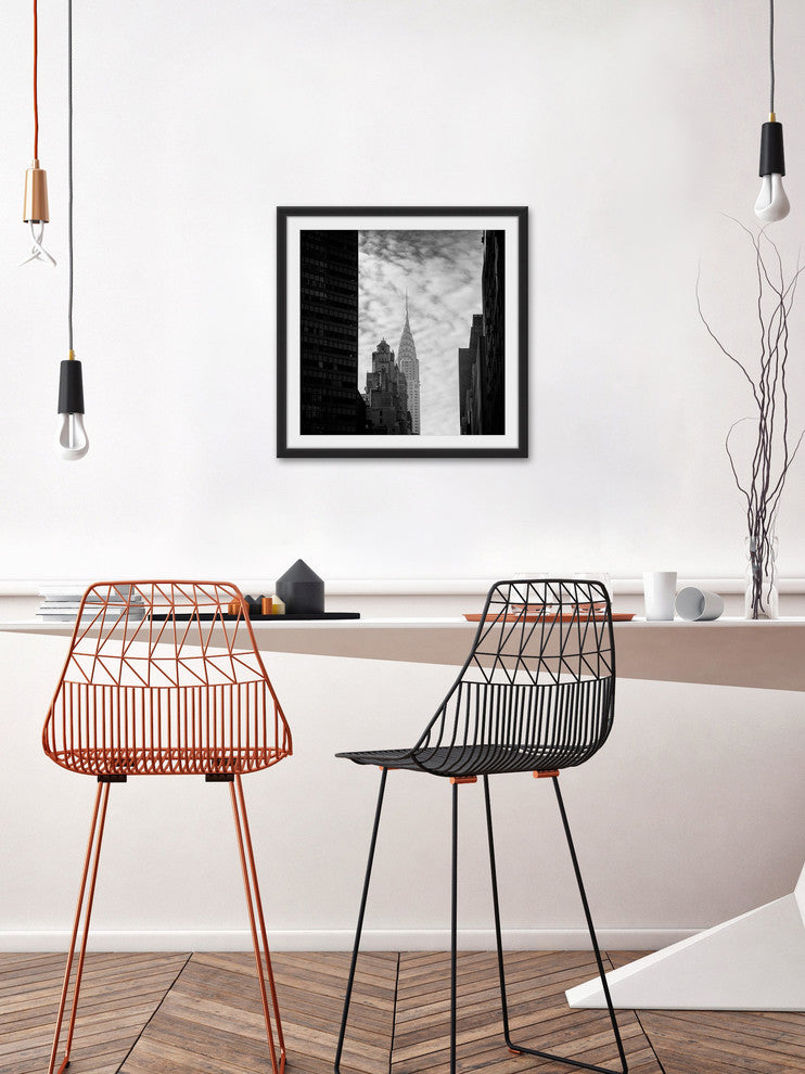 "Chrysler Building New York 2" Framed Painting Print, 12"x12"