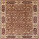 Ahgly Company Indoor Square Mid-Century Modern Area Rugs, 8' Square