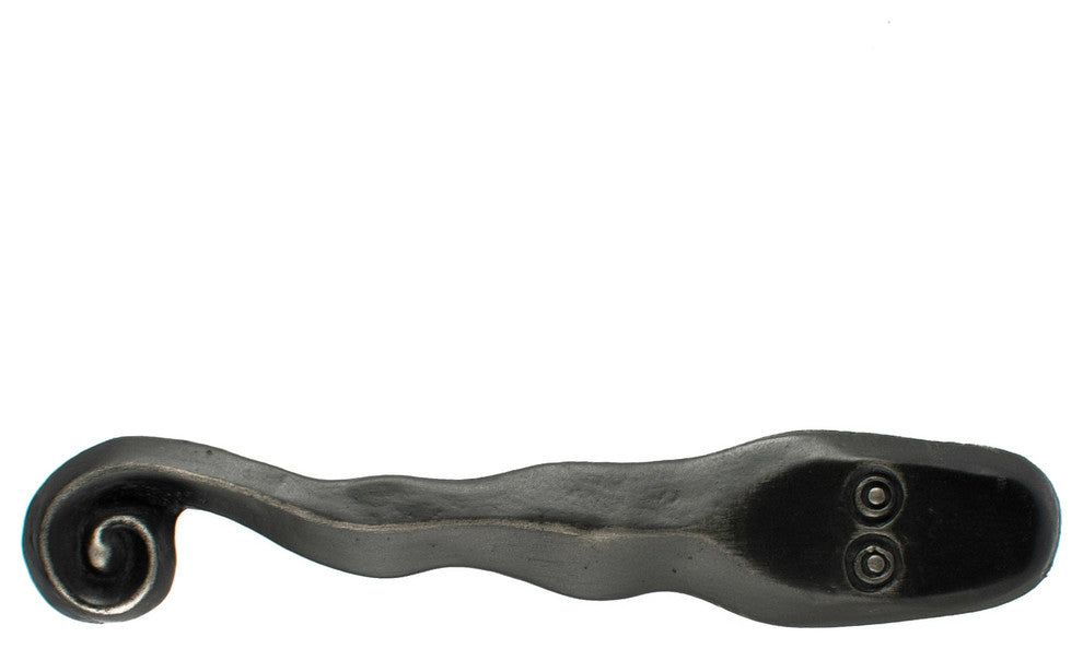 Gator Pewter Cabinet Hardware Pull Hawk Hill Hardware, Black Iron