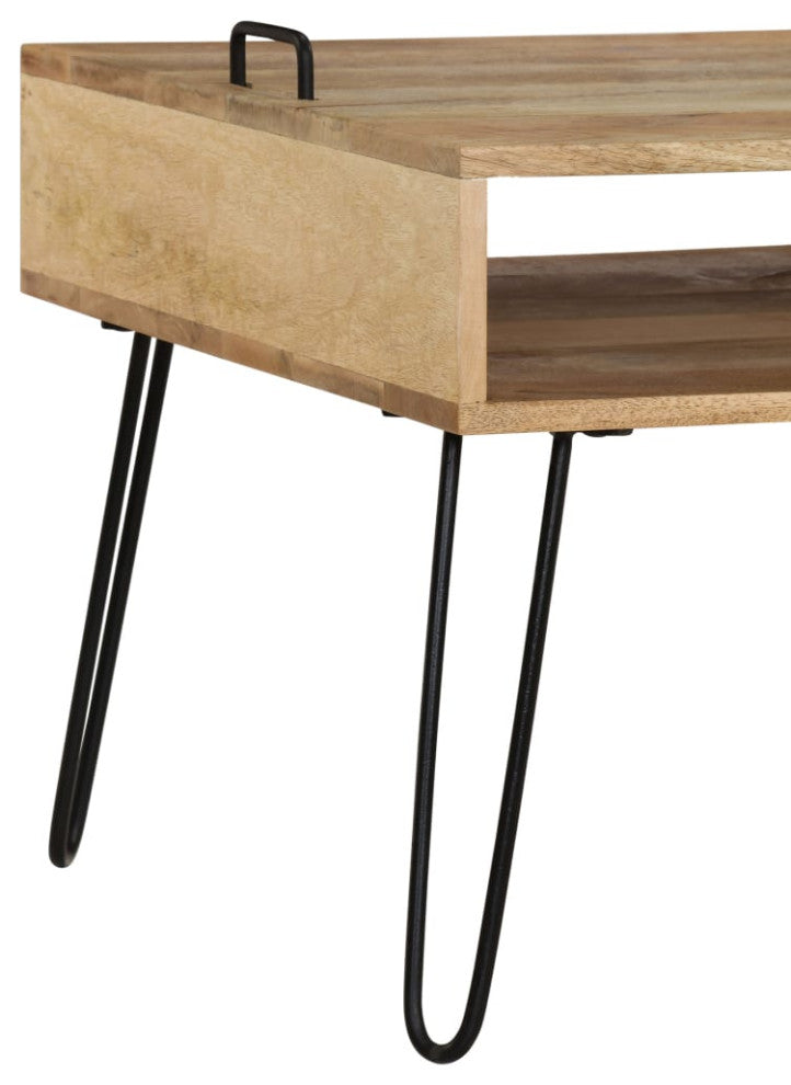 vidaXL TV Stand TV Unit Sideboard TV Console Media Cabinet Solid Mango Wood
