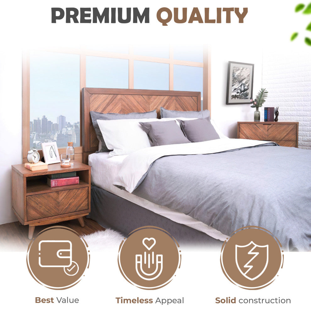 Piero Chevron NightStand