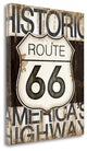"Route 66" By Jennifer Pugh, Giclee Print on Gallery Wrap Canvas, Ready to Hang